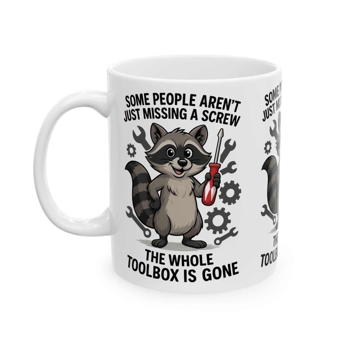Funny Raccoon Mug, Quirky Gift for Tool Lovers, Great for Coffee or Tea, Perfect for Birthdays or Just Because, Humor Mug, Unique [...]