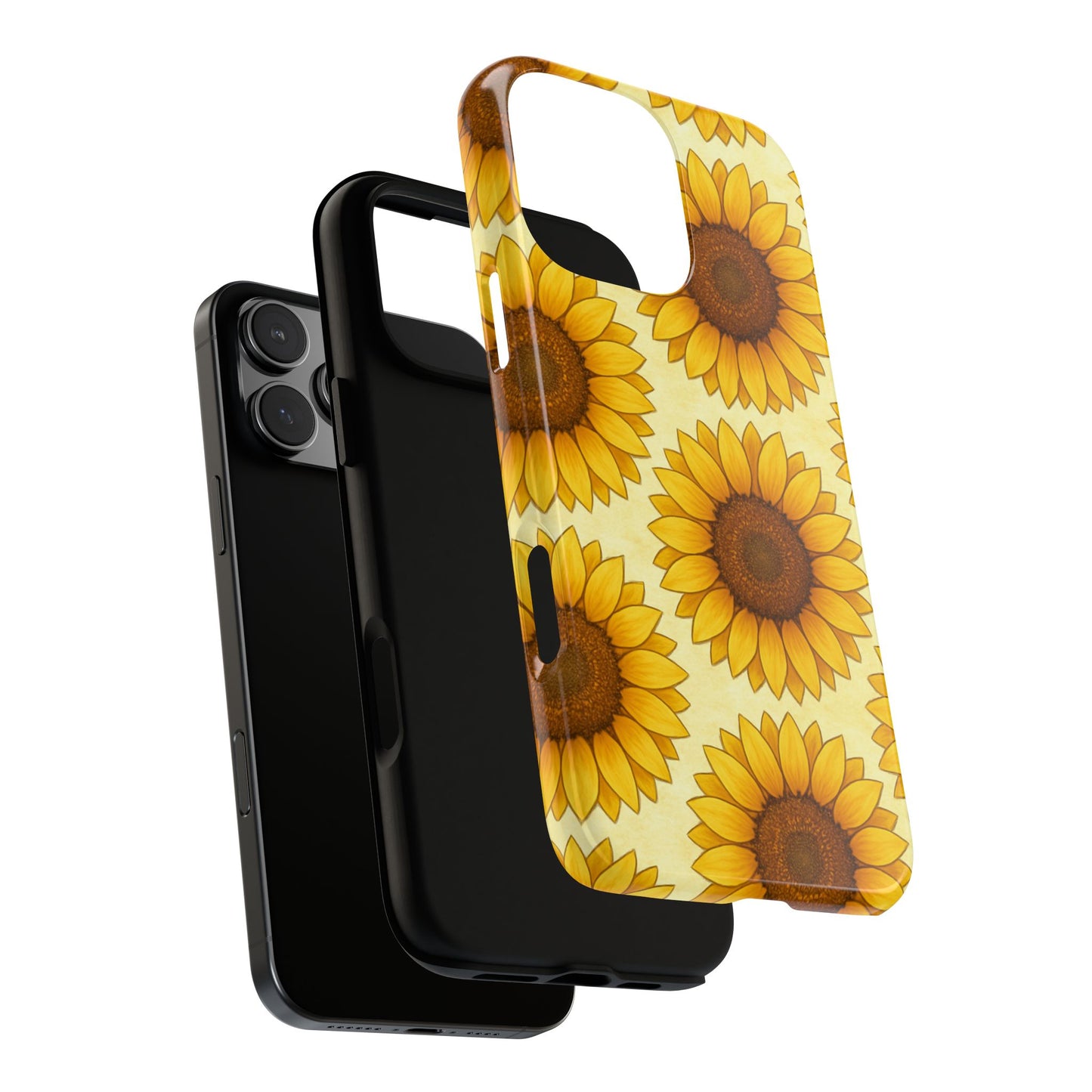 Sunflower Phone Cases - Tough Cases for Nature Lovers, Gift for Friends, Floral Design, Protective Case, Sunflower Decor