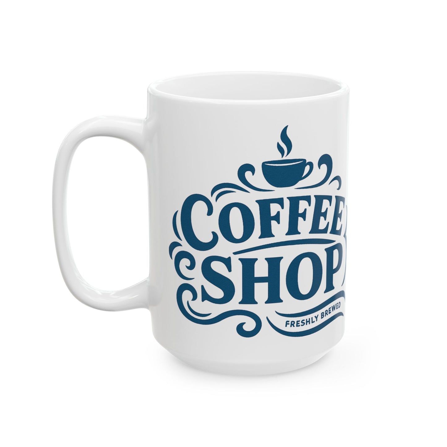 Charming Coffee Mug with Retro Design, Perfect Gift for Coffee Lovers, Home Office Decor, Unique Kitchenware, Personalized Drinkware