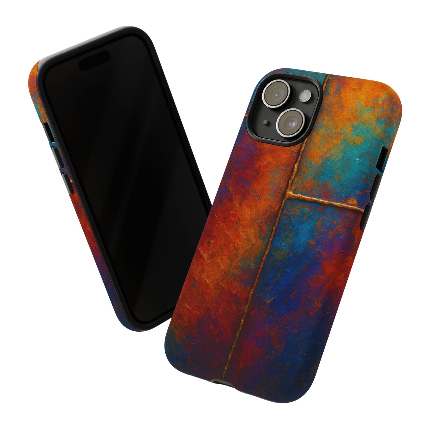 Vibrant Phone Case, Colorful Tough Case Cover, Artistic Phone Protector, Unique Smartphone Accessories, Gift for Tech Lovers