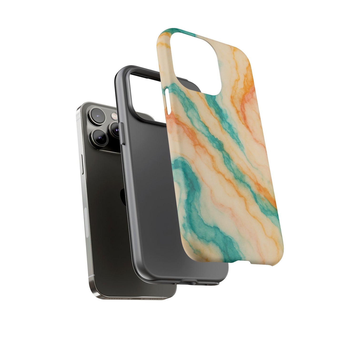 Stylish Phone Case - Tough Cases with Abstract Marble Design, Trendy Accessory, Gift for Her, Protective Case, Unique Phone Cover