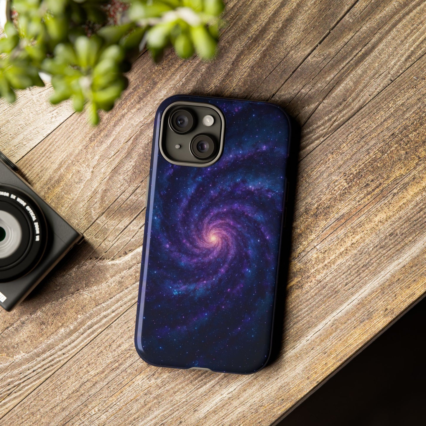 Galaxy Phone Case, Tough Phone Cover, Cosmic Phone Protection, Space Gift for Astronomers, Trendy Galaxy Design