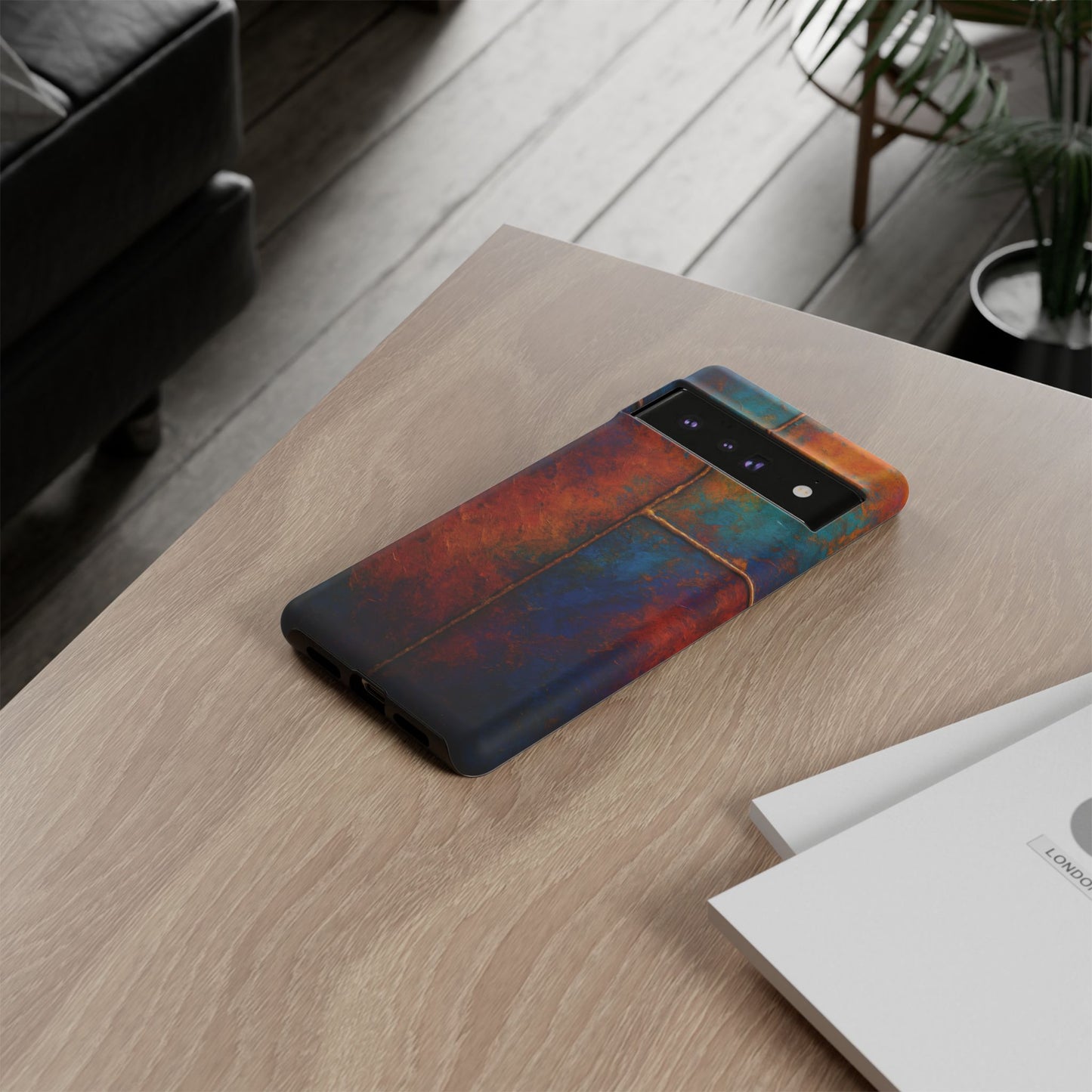 Vibrant Phone Case, Colorful Tough Case Cover, Artistic Phone Protector, Unique Smartphone Accessories, Gift for Tech Lovers