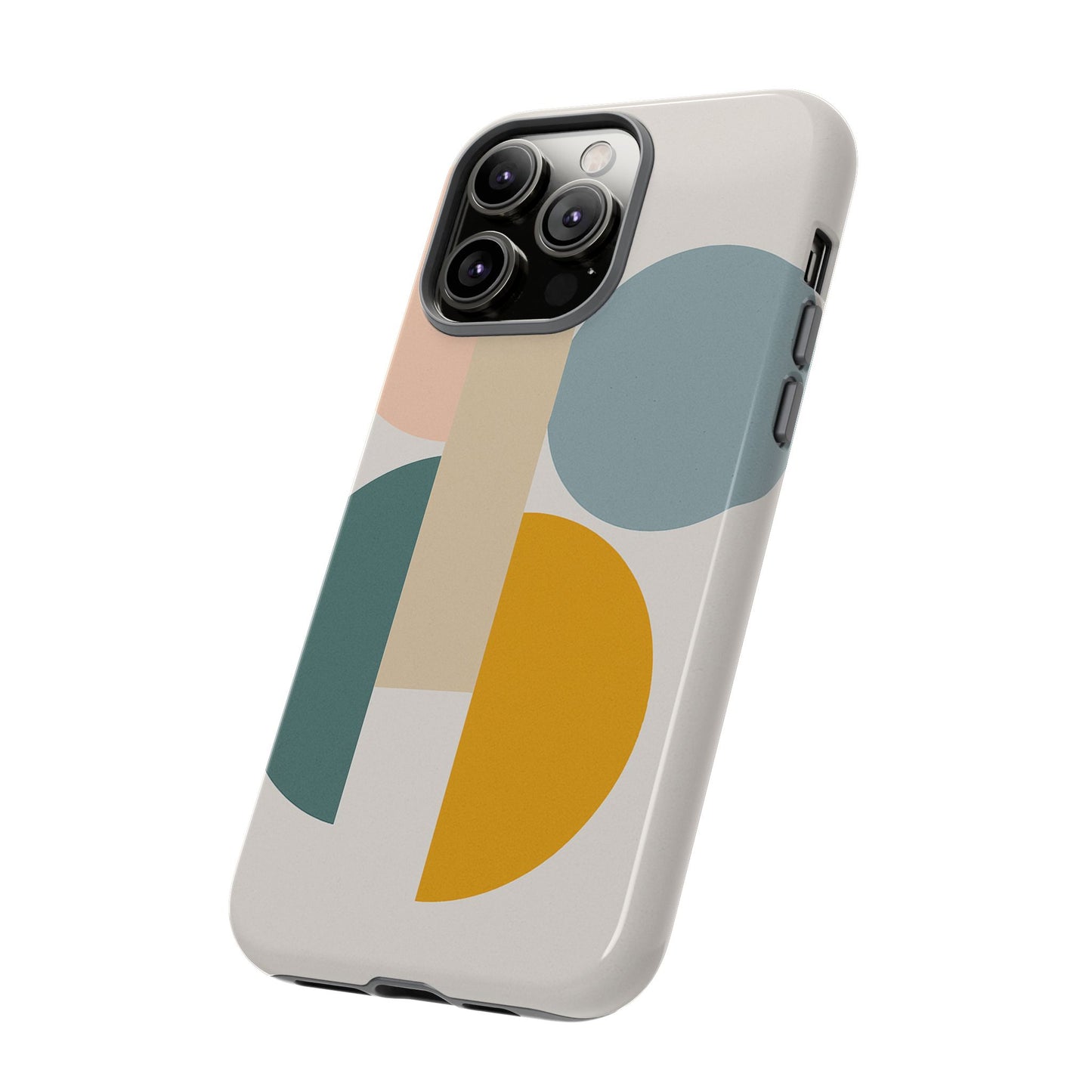 Minimalist Geometric Phone Case, Stylish Protective Cover for Phones, Modern Design, Gift for Him/Her, Trendy Tech Accessory
