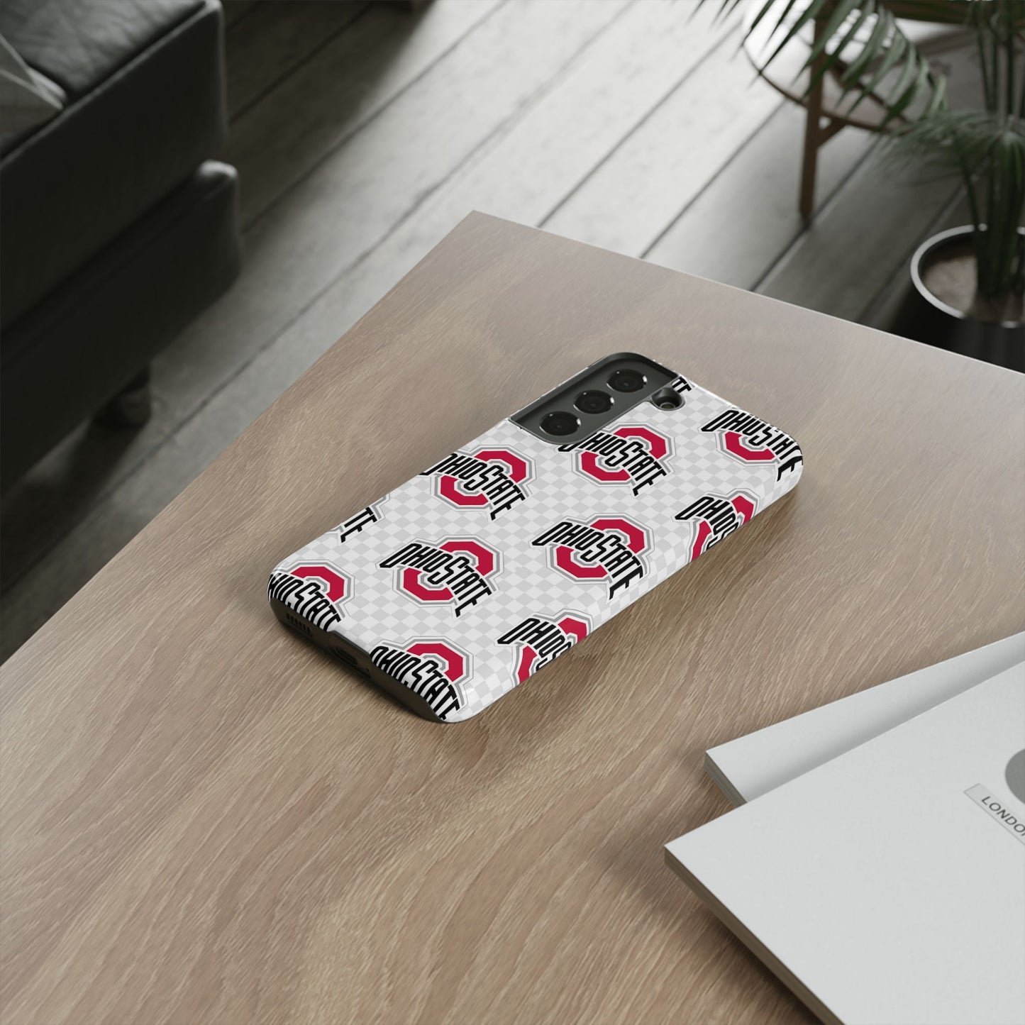 Ohio State Tough Phone Case - Stylish, Durable Protection for Buckeye Fans, Sports Lover's Gift, College Student Essentials