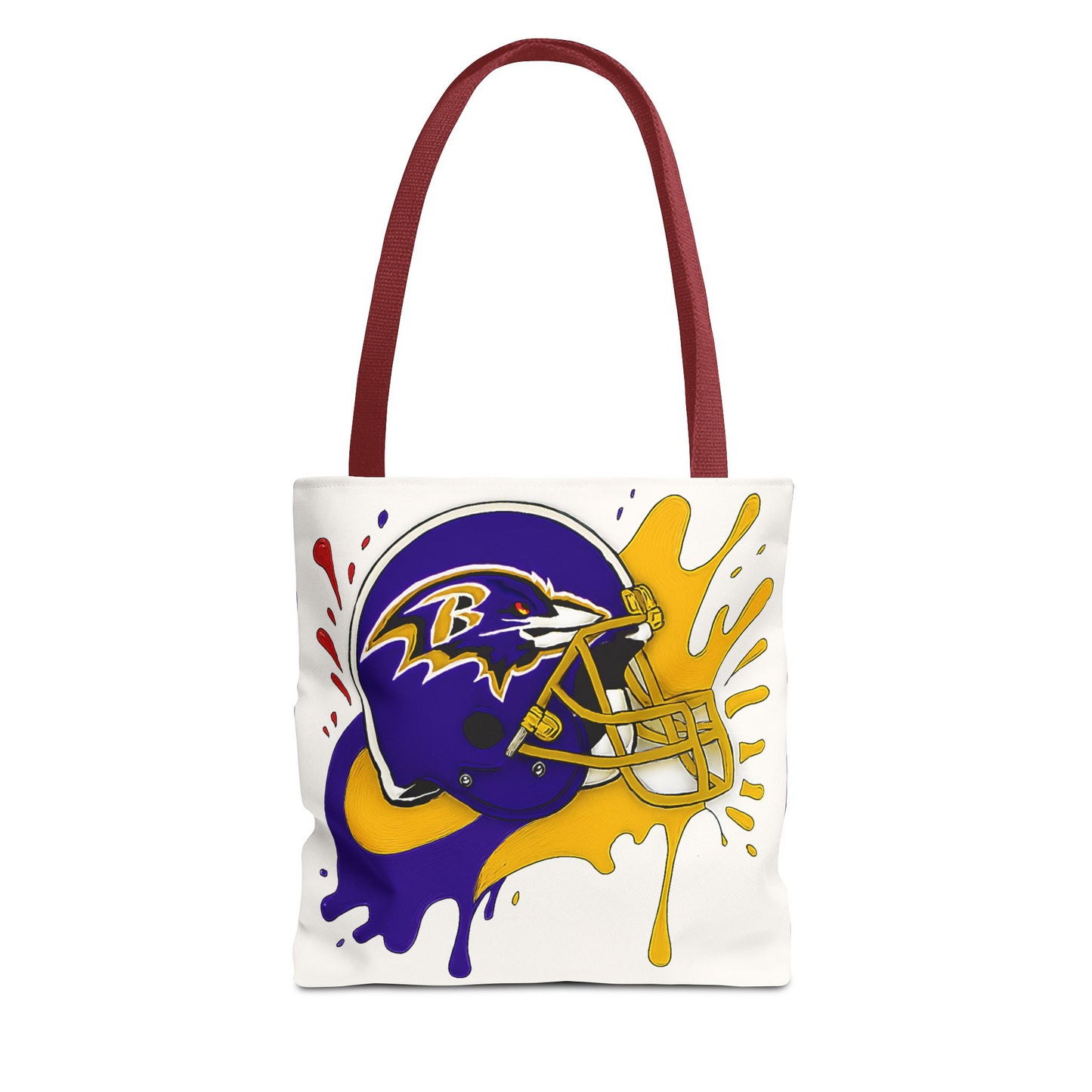Bold Ravens-Inspired Tote Bag, Football Fan Gift, Sports Tote, Game Day Accessory, Team Spirit Bag, Unique Gift for Her