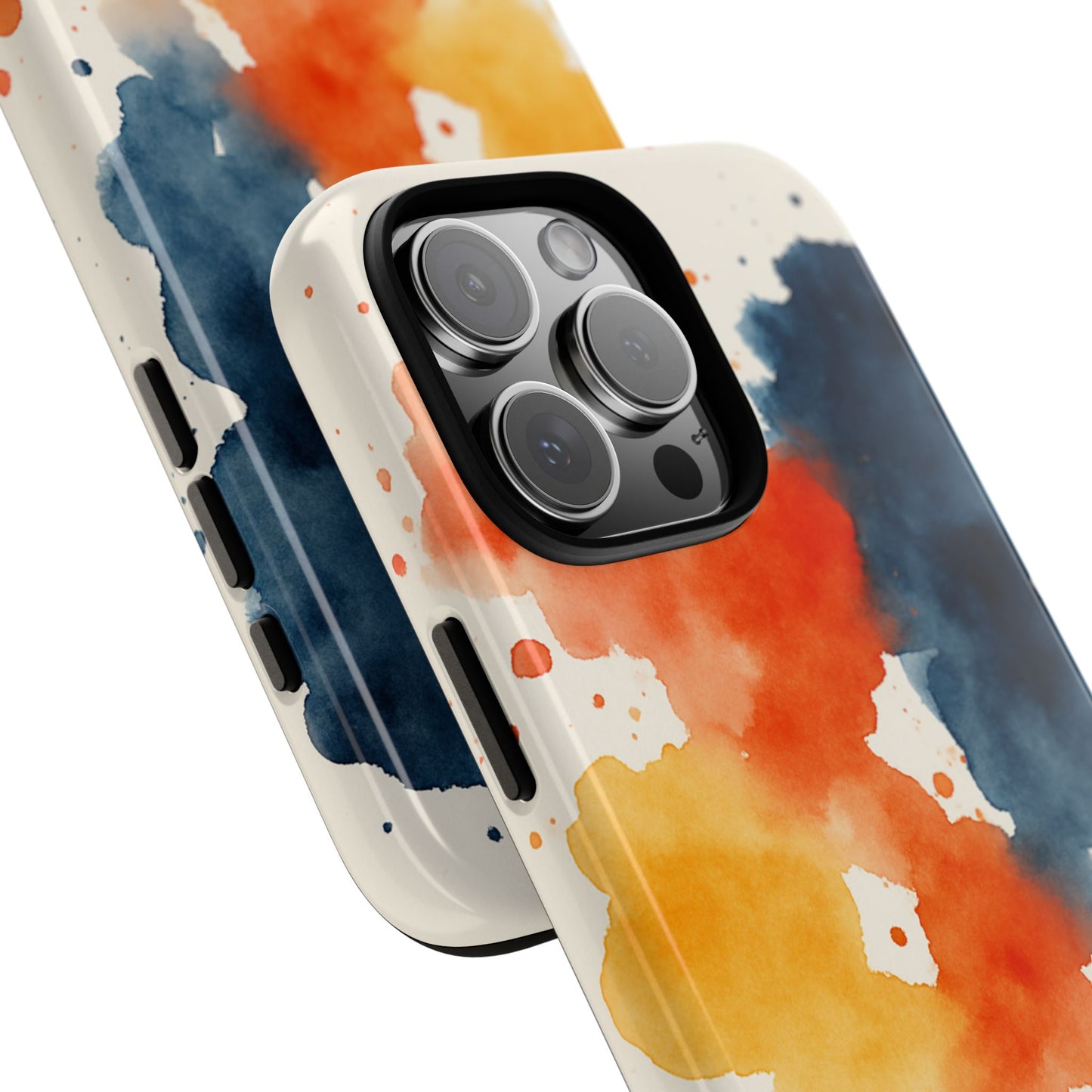 Watercolor Phone Case - Abstract Design, Tough Cases for Men & Women, Stylish Gift, Artistic Accessory for All Occasions