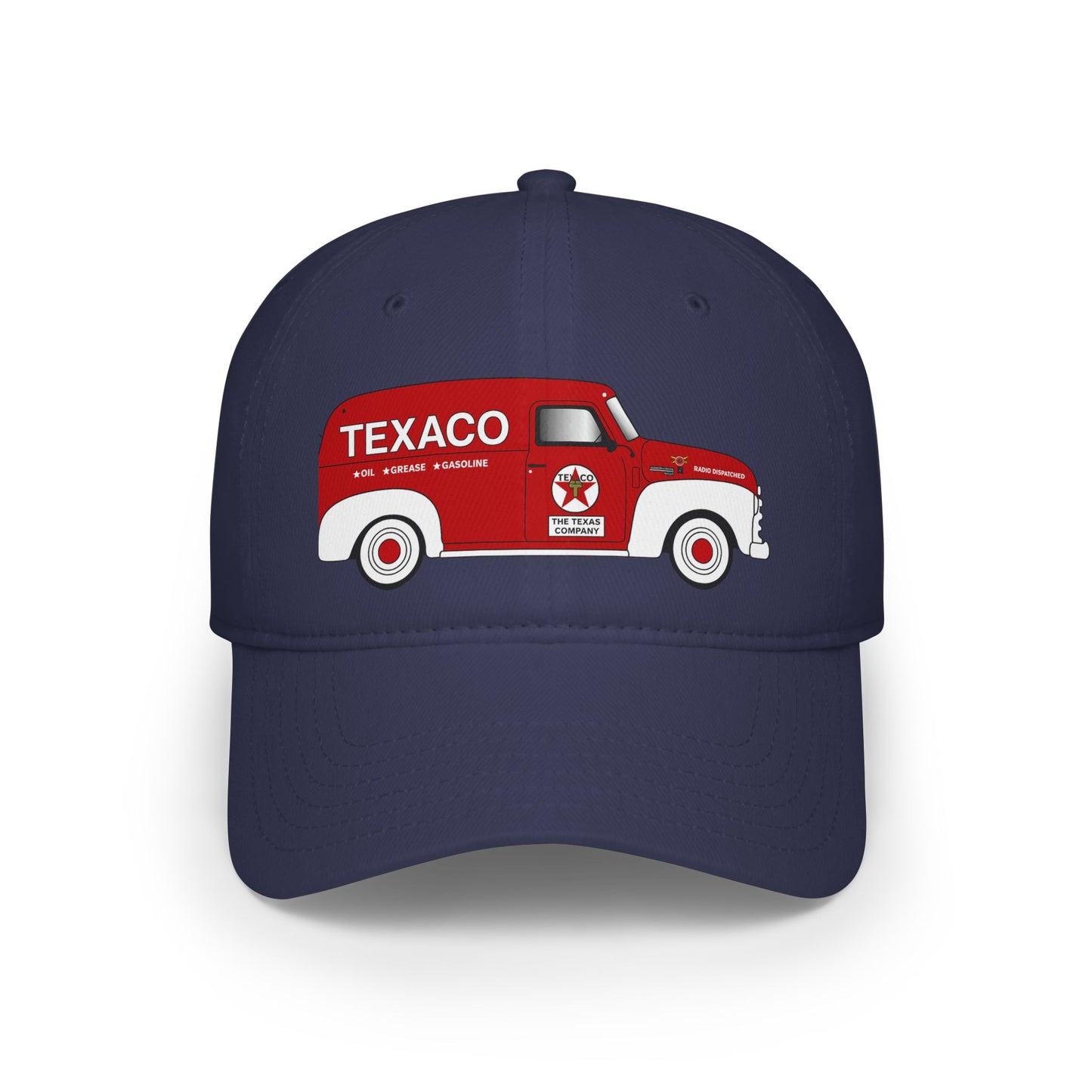 Vintage Texaco Truck Low Profile Baseball Cap, Relaxed Fit Hat, Outdoor Cap, Gift for Car Lovers, Vintage Style Headwear