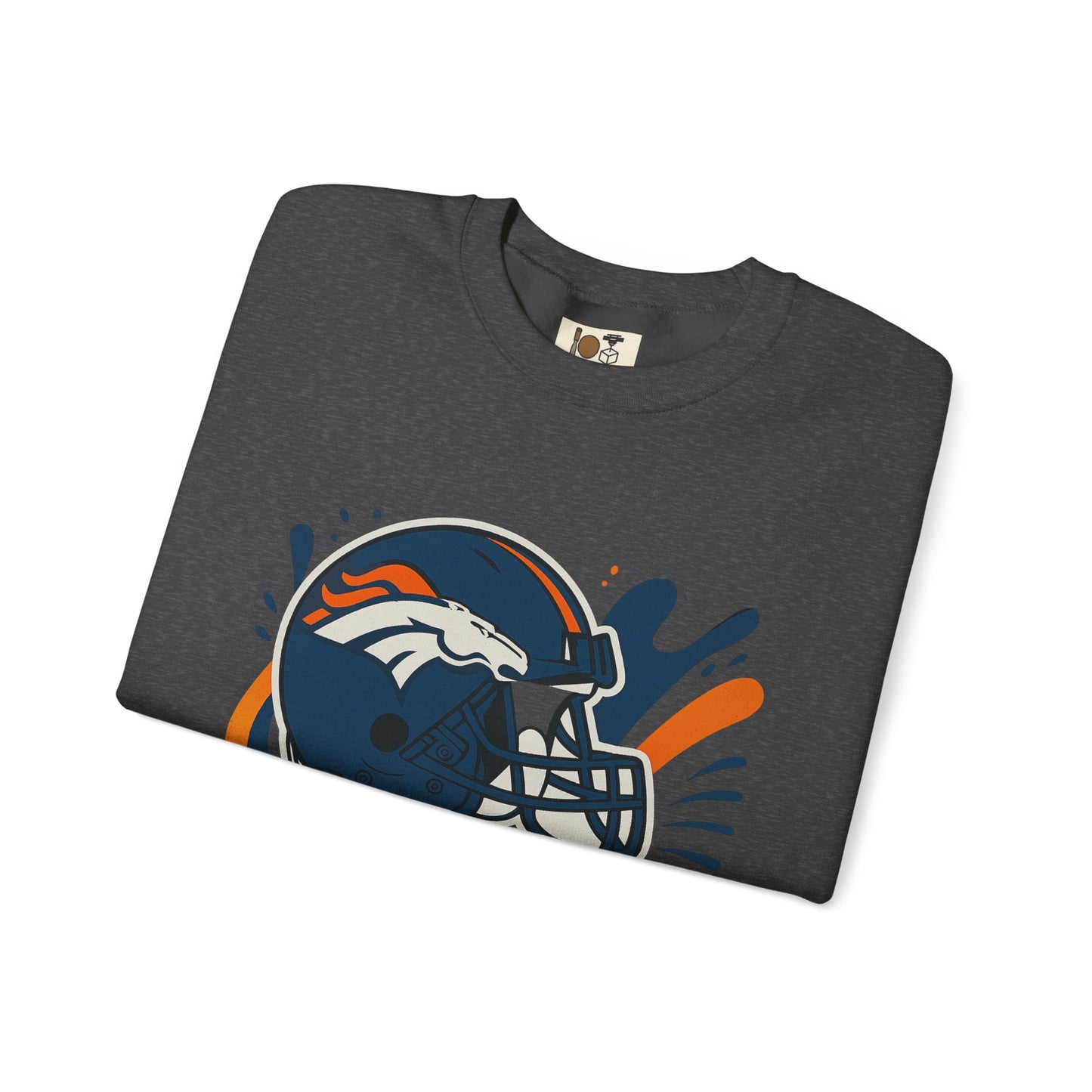 Denver Broncos Crewneck Sweatshirt, Football Fan Gear, Unisex Sports Apparel, Game Day Outfit, Perfect Gift for Fans