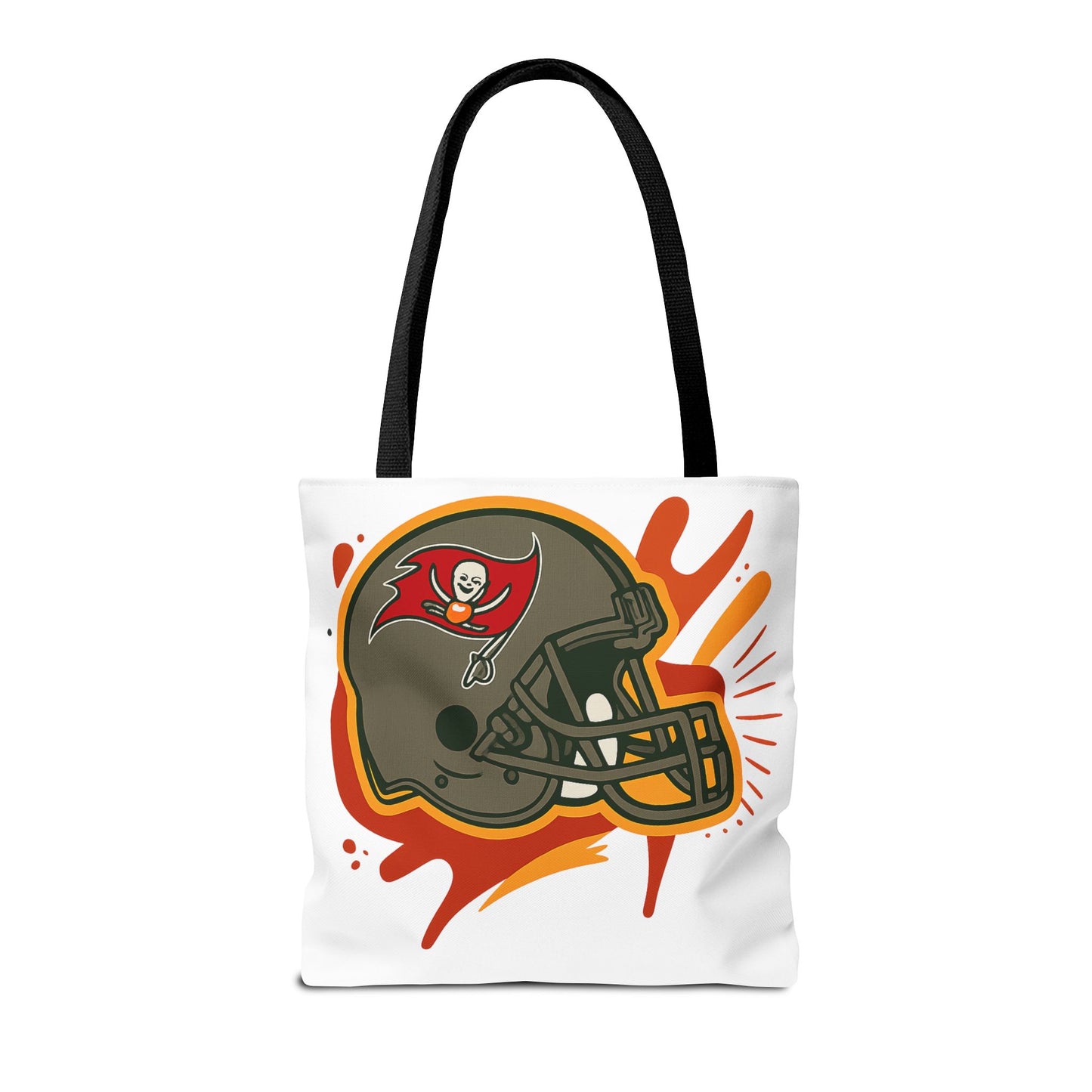 Tote Bag with Bold Football Design, Sports Tote, Game Day Bag, NFL Fan Gift, Personalized Beach Bag, Unique Shopping Tote