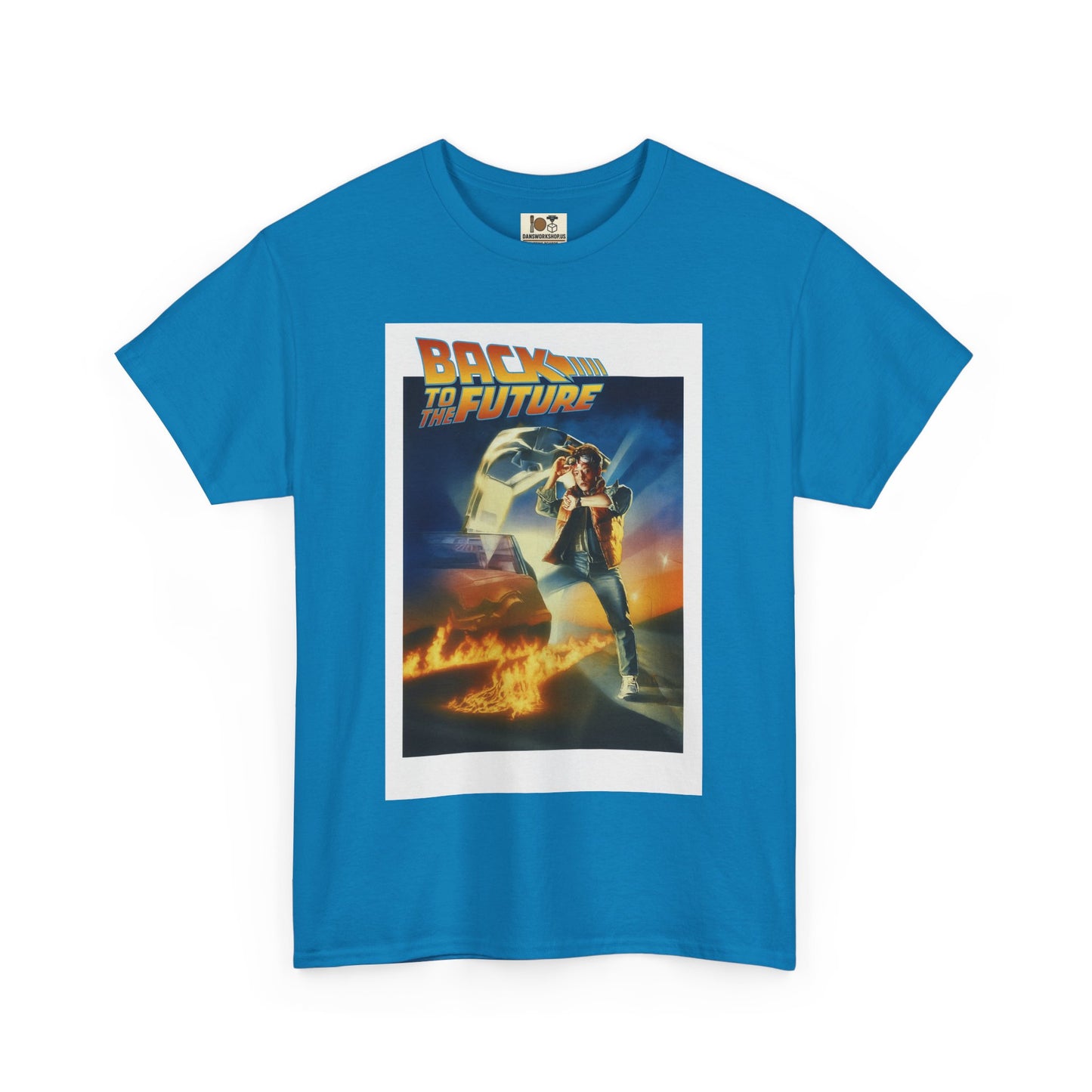 Retro Sci-Fi T-Shirt, Back to the Future Tee, Unisex Movie Shirt, Geek Nostalgia Apparel, Perfect Gift for Fans