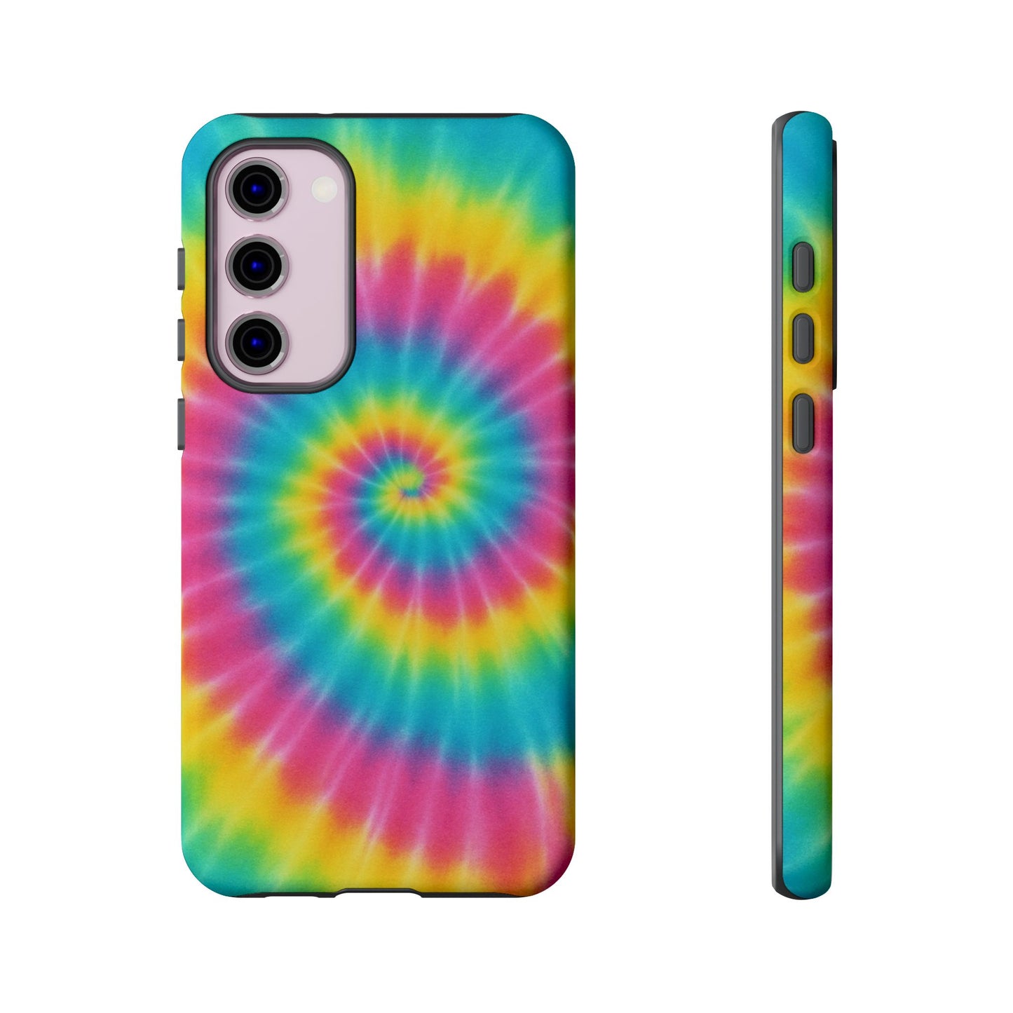 Colorful Tie-Dye Phone Case, Vibrant Phone Cover, Boho Style Accessory, Gift for Teens, Trendy Phone Accessories