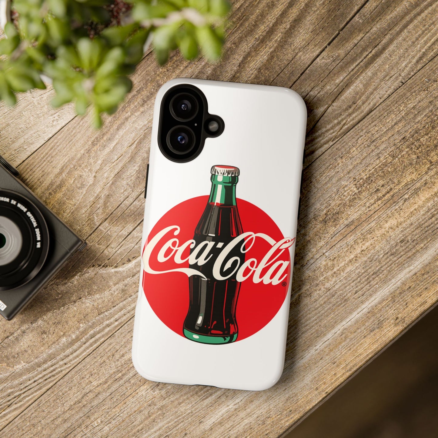 Coca-Cola Tough Phone Cases, Vintage Soda Drink, Retro Style, Unique Gift, Phone Accessories, Summer Vibes