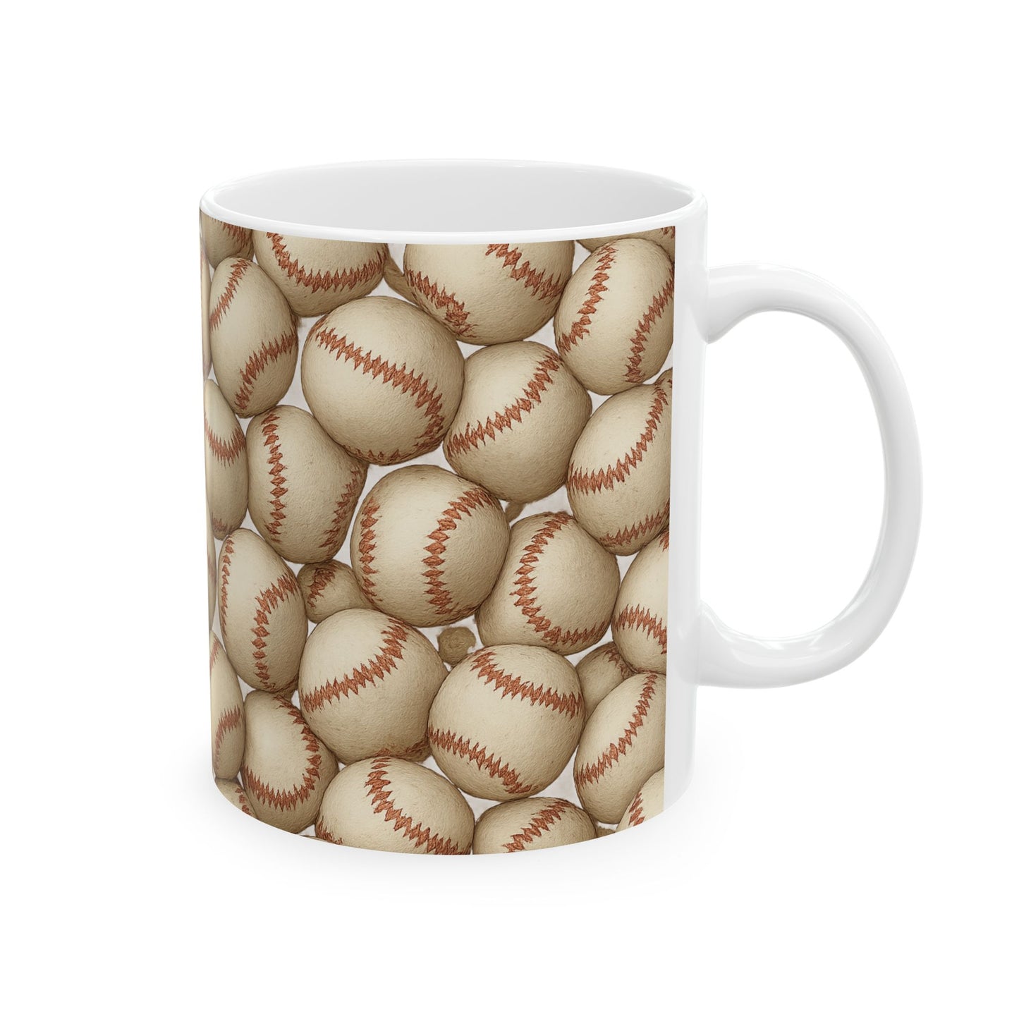 Baseball Lover's Ceramic Mug | Perfect Gift for Sports Fans, Coffee Lovers, Father's Day, Baseball Season, Collectible Mug