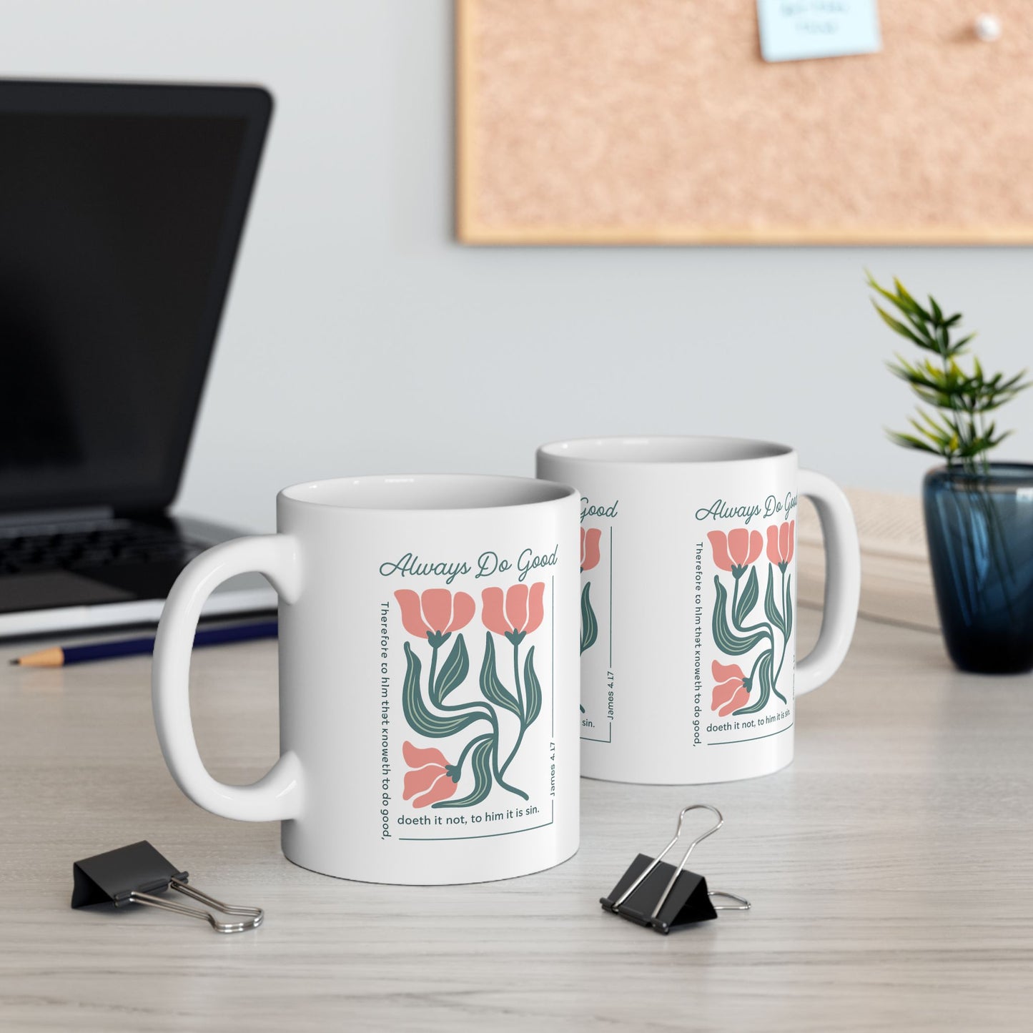 Uplifting Floral Ceramic Mug: Always Do Good Inspirational Gift, Motivational Coffee Cup, Encouraging Tea Mug, Perfect for Mother's [...]