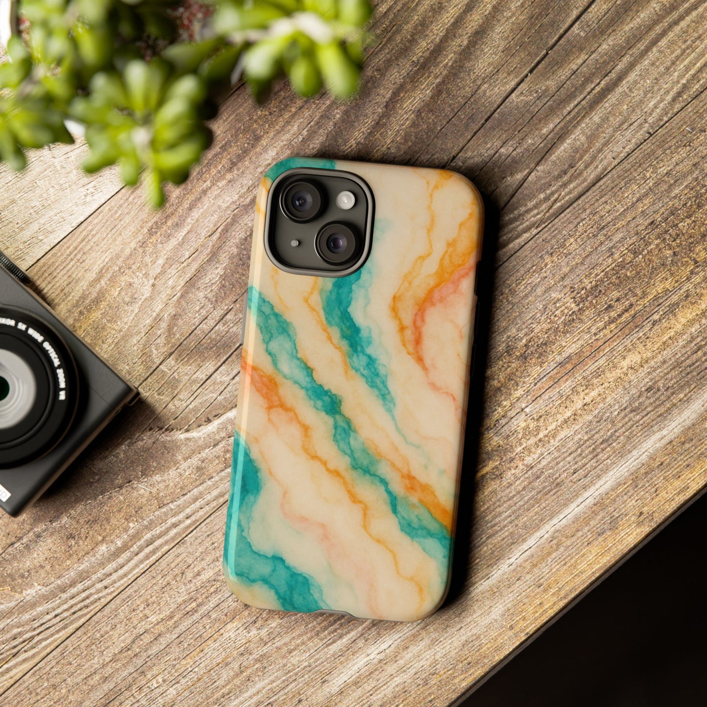 Stylish Phone Case - Tough Cases with Abstract Marble Design, Trendy Accessory, Gift for Her, Protective Case, Unique Phone Cover