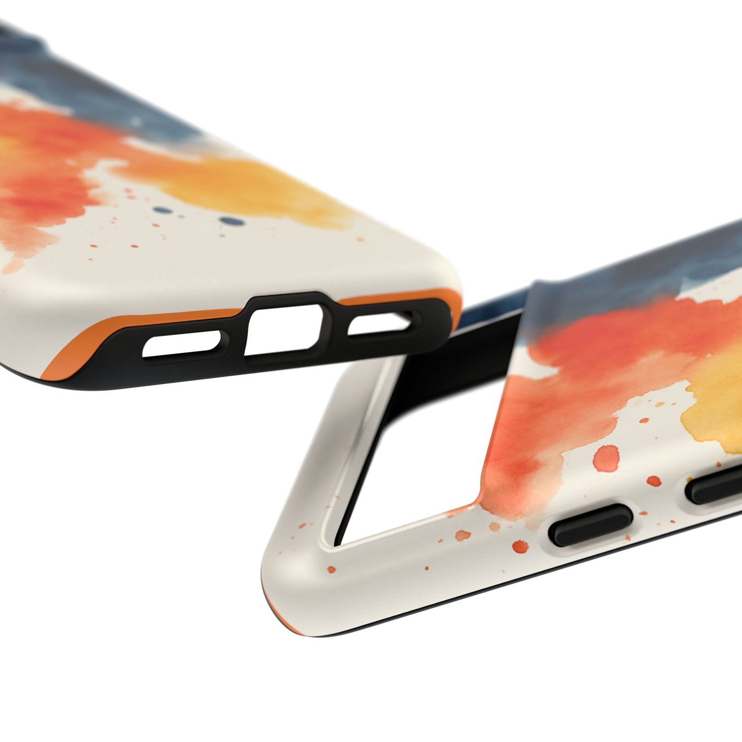 Watercolor Phone Case - Abstract Design, Tough Cases for Men & Women, Stylish Gift, Artistic Accessory for All Occasions