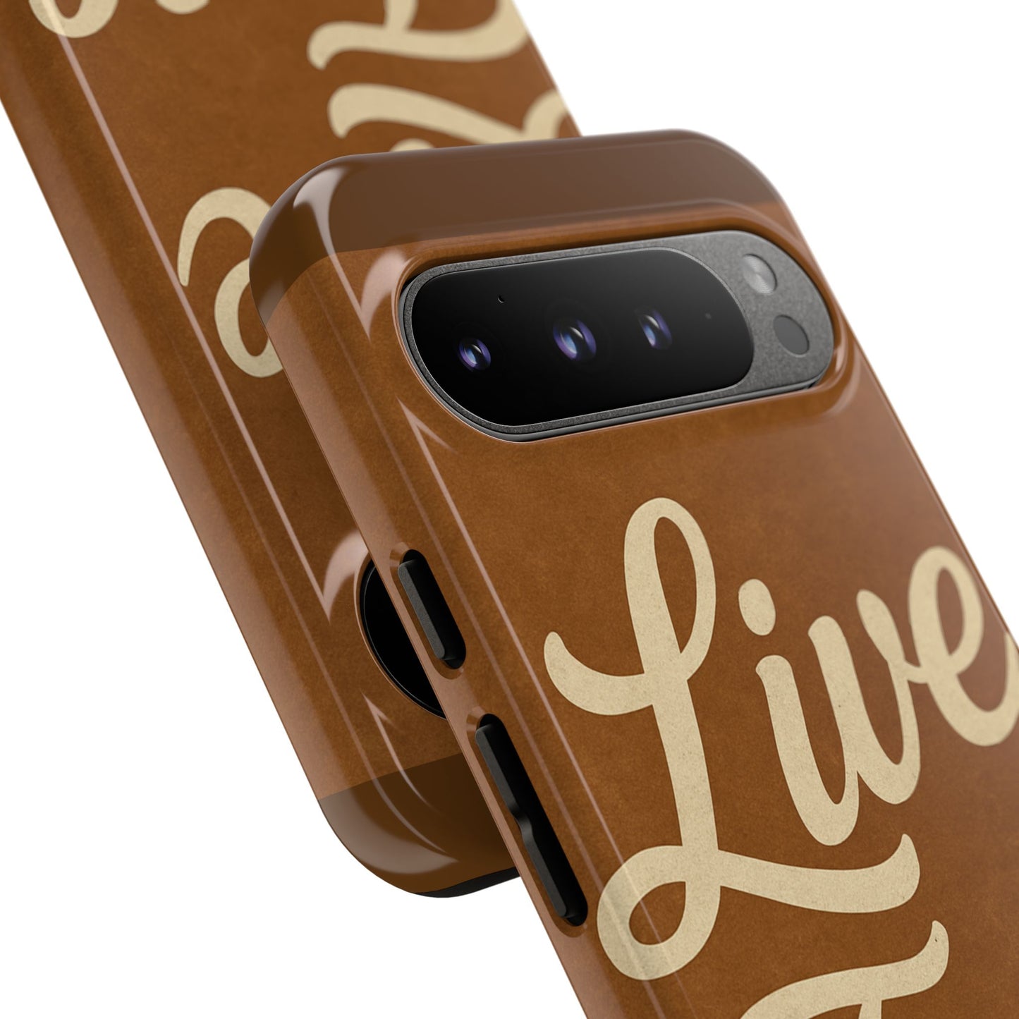 Live Free Phone Case, Tough Cases, Inspirational Phone Accessories, Gift for Adventurers, Customizable Design, Unique Tech Gifts