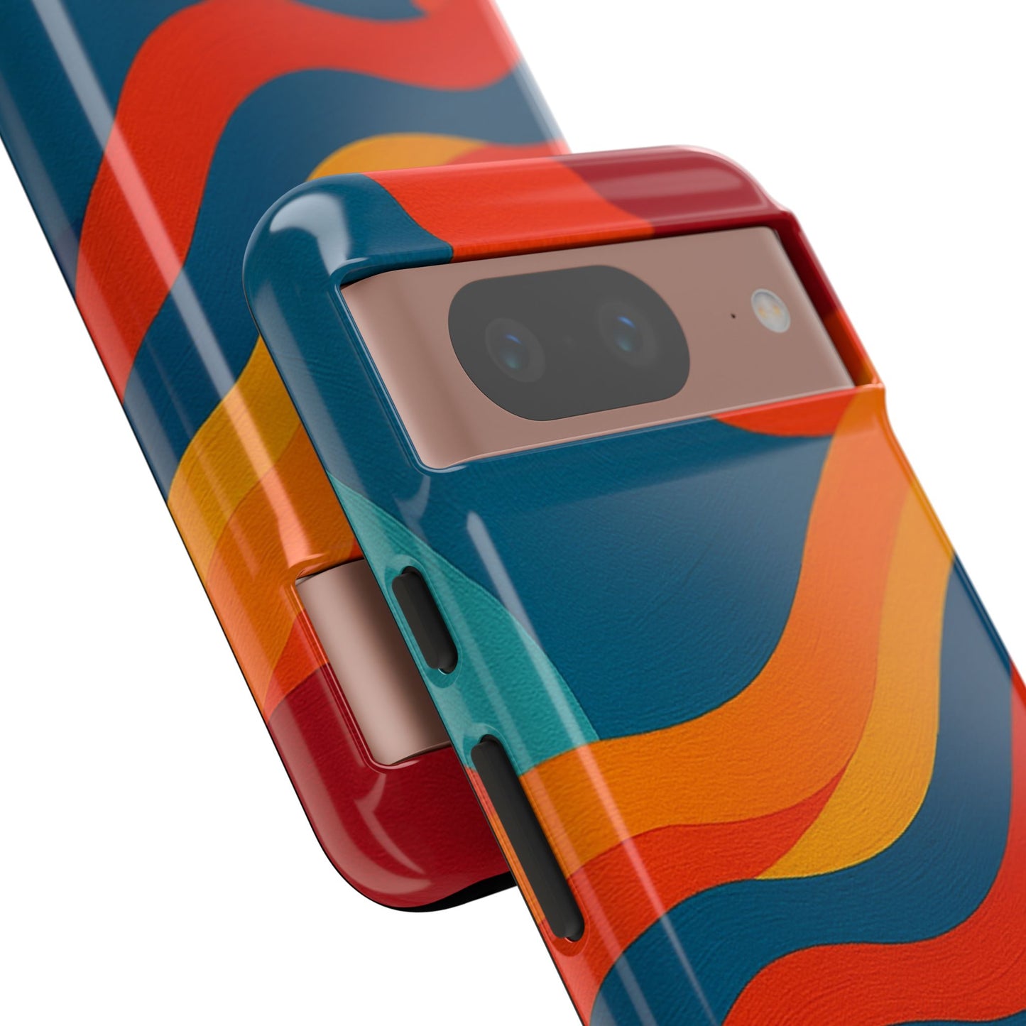 Vibrant Phone Case, Abstract Design Cover, Tough Cases for All Occasions, Stylish Gift for Tech Lovers, Modern Phone Accessories