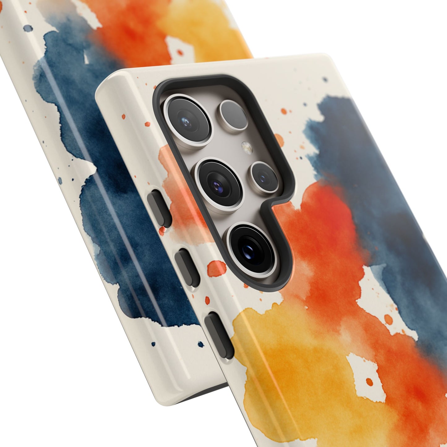Watercolor Phone Case - Abstract Design, Tough Cases for Men & Women, Stylish Gift, Artistic Accessory for All Occasions