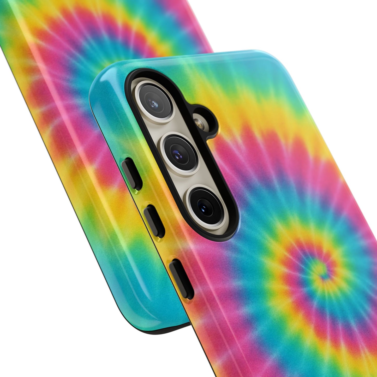 Colorful Tie-Dye Phone Case, Vibrant Phone Cover, Boho Style Accessory, Gift for Teens, Trendy Phone Accessories