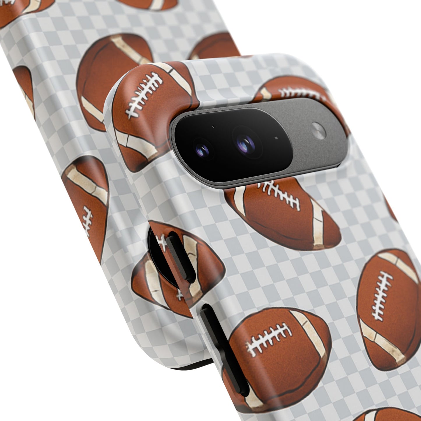 Football Phone Case, Tough Cases for Sports Fans, Unique Gift for Football Lovers, Protective Decor, Athletic Accessories