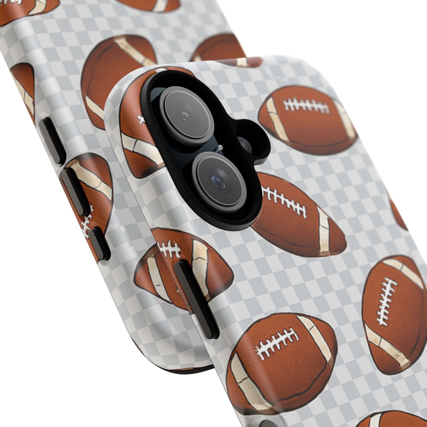 Football Phone Case, Tough Cases for Sports Fans, Unique Gift for Football Lovers, Protective Decor, Athletic Accessories