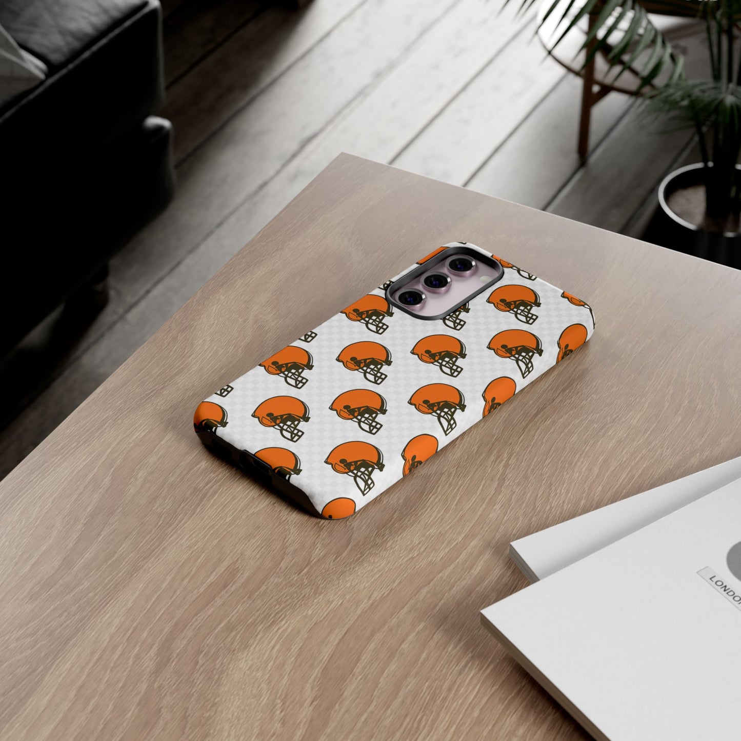 Cleveland Football Phone Case, Tough Cases for NFL Fans, Sporty Mobile Cover, Gifts for Football Lovers, Unique Team Merchandise