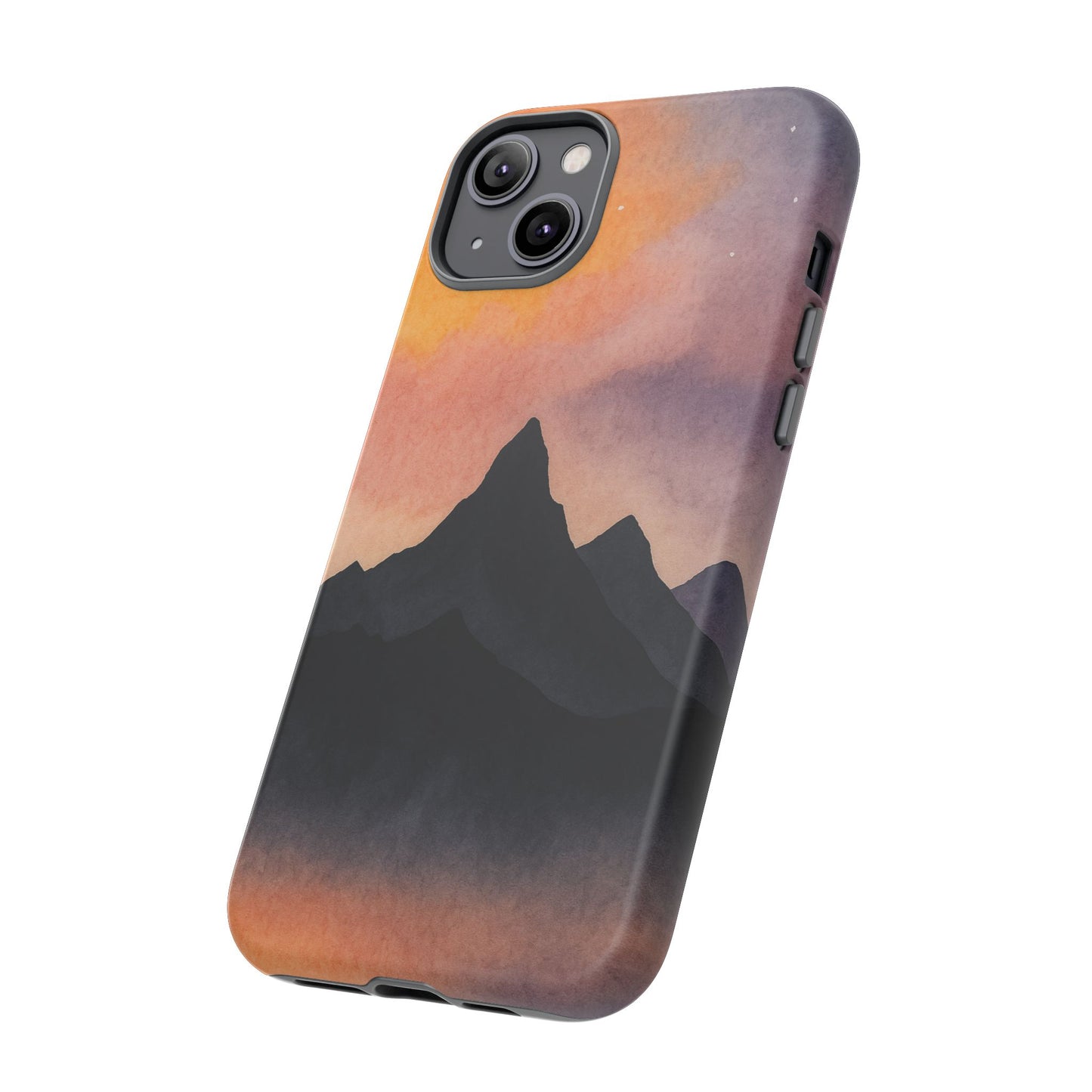 Mountain Sunset Phone Case, Nature Lover's Gift, Adventure Phone Cover, Unique Cellphone Accessories, Outdoor Enthusiast Decor