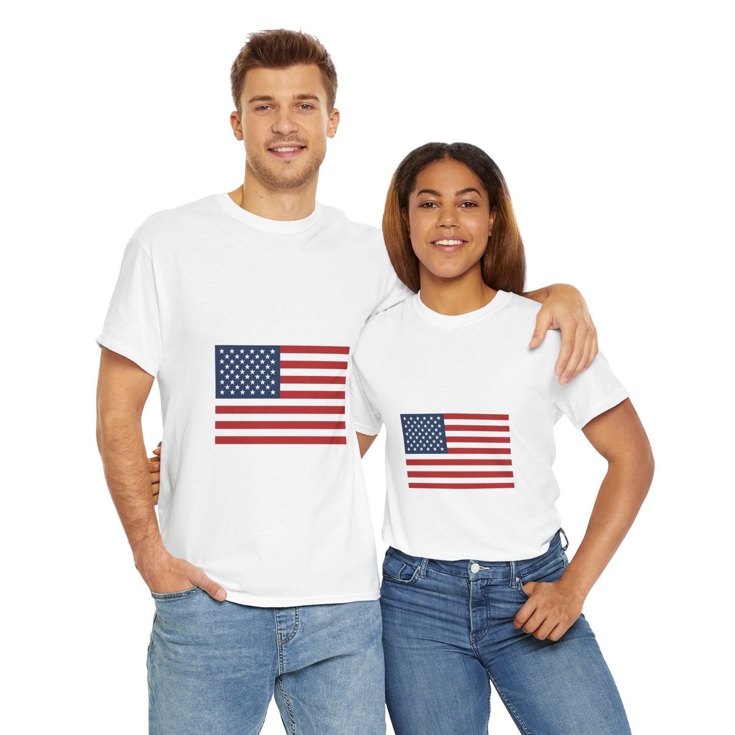 American Flag Unisex T-Shirt, Patriotic Tee, Independence Day Gift, Summer Style, Casual Wear