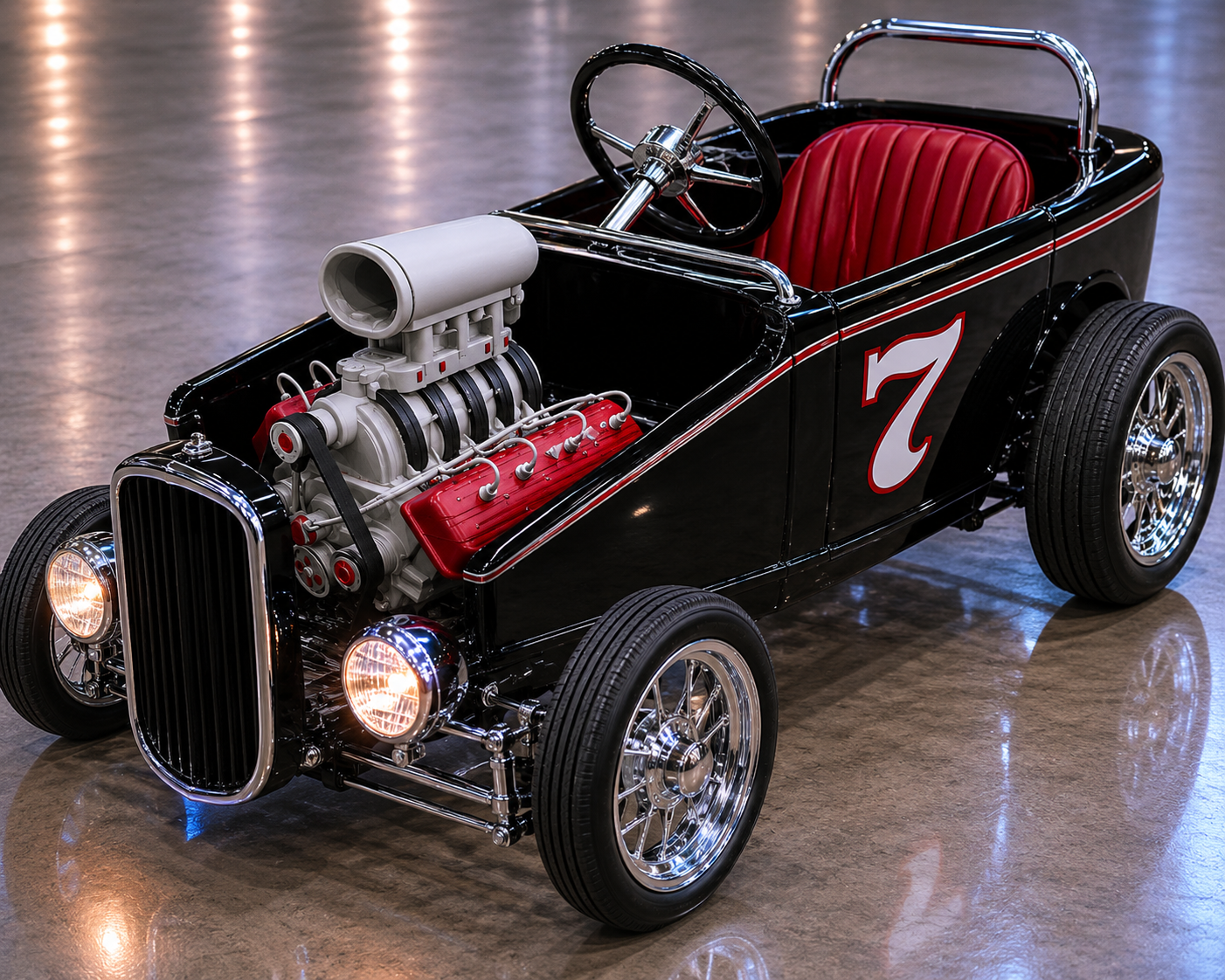 Pedal car engine #10
