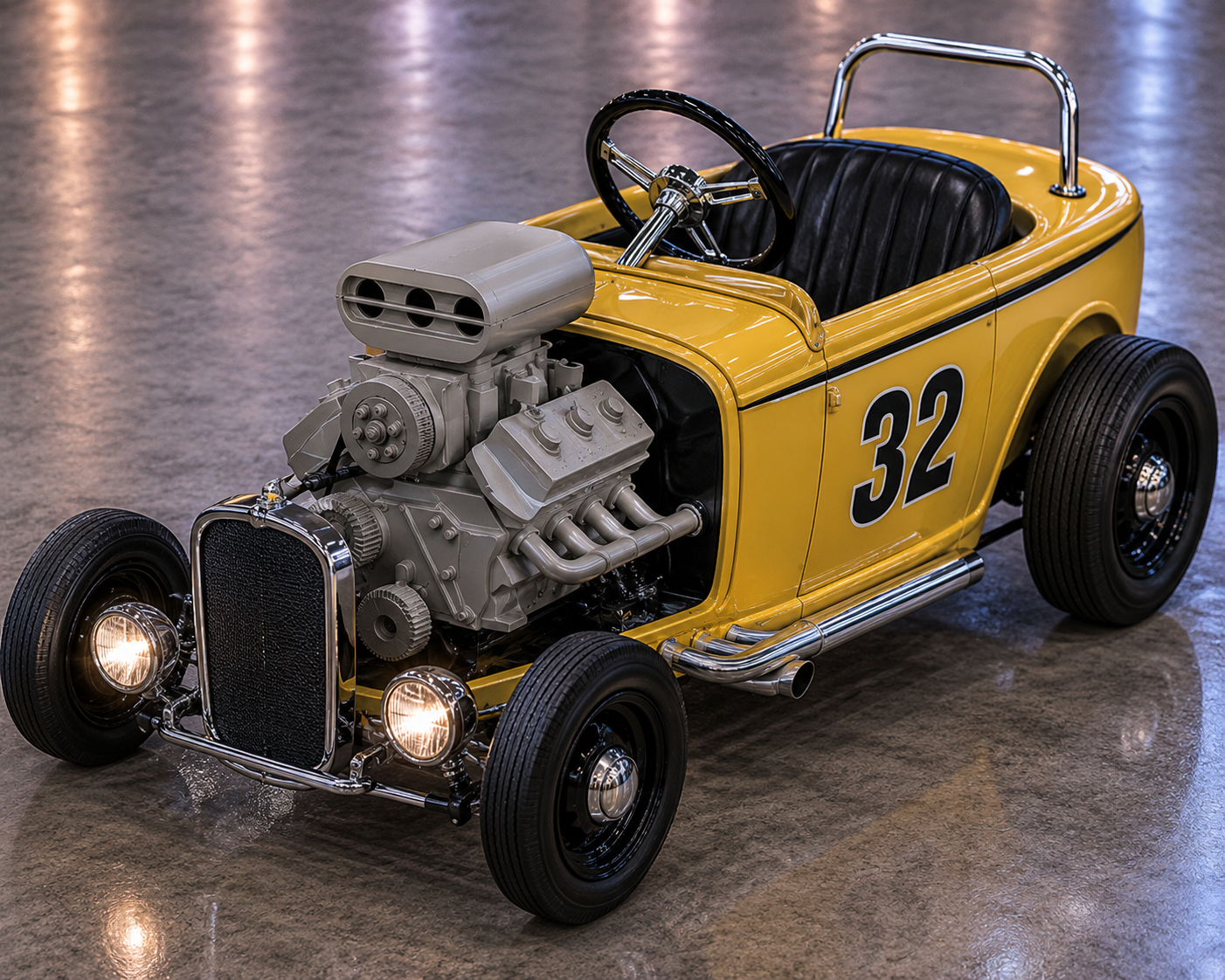 Pedal car engine #8