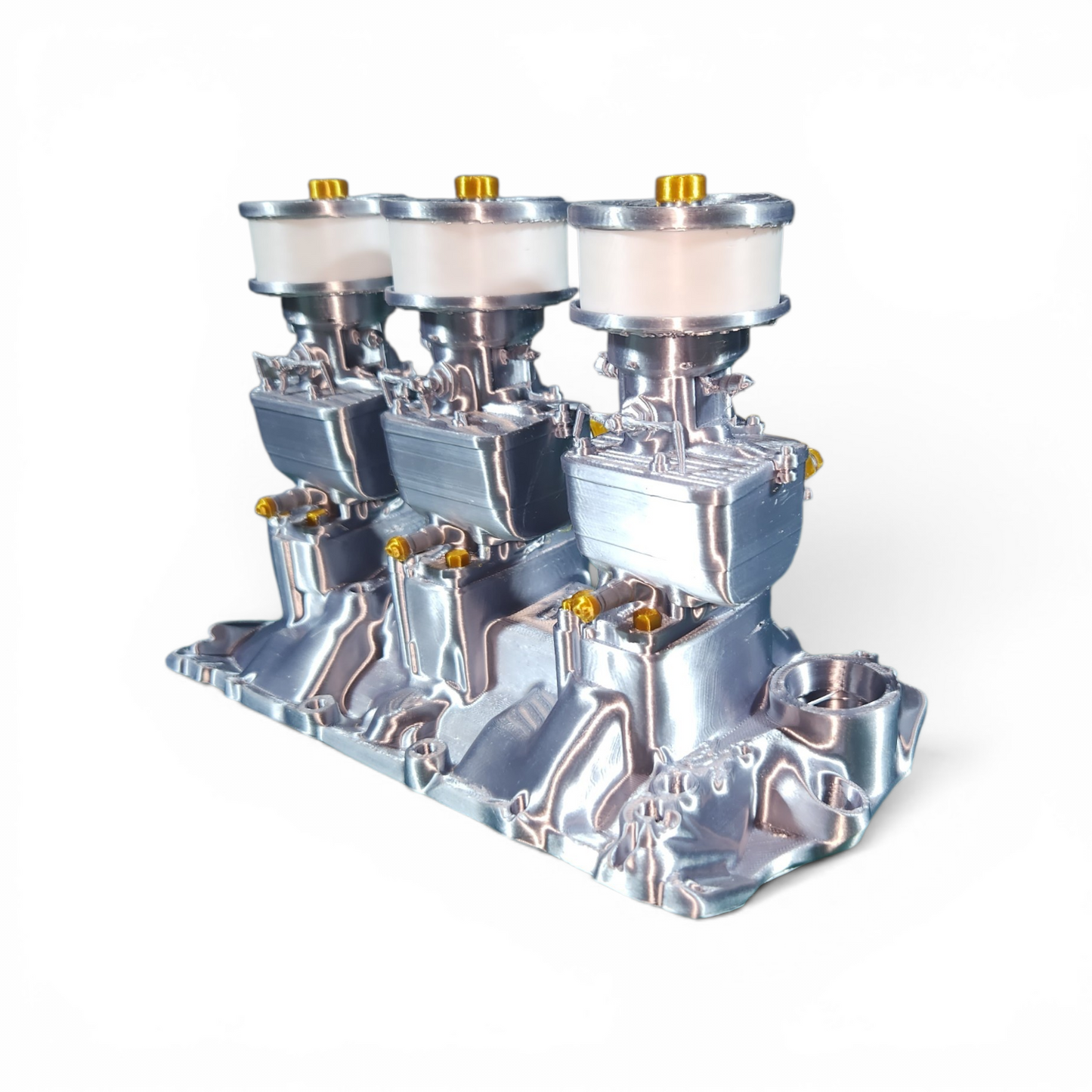 INTAKE MANIFOLD WITH ROUND AIR CLEANERS for pedal cars