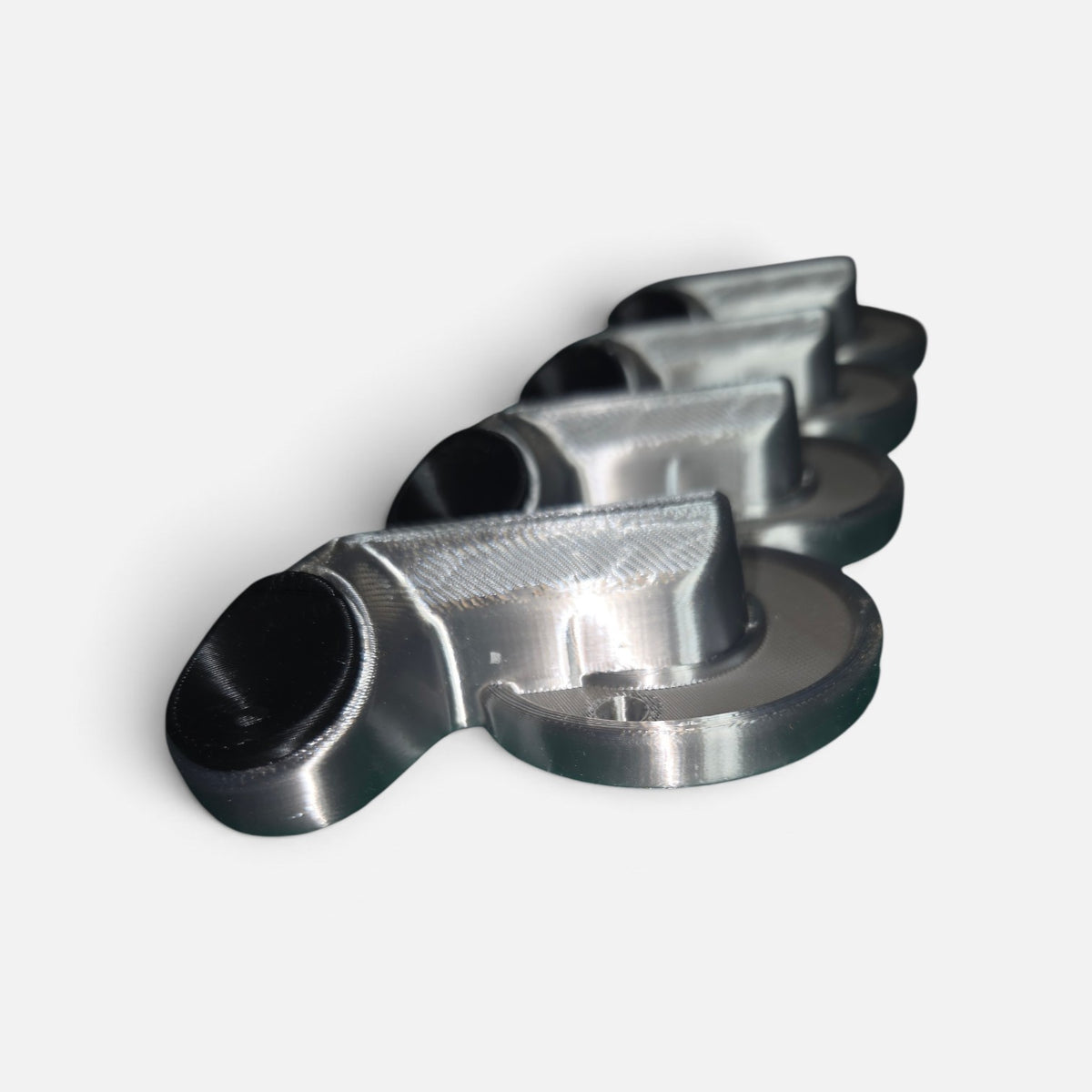 Pedal car short exhaust pipes