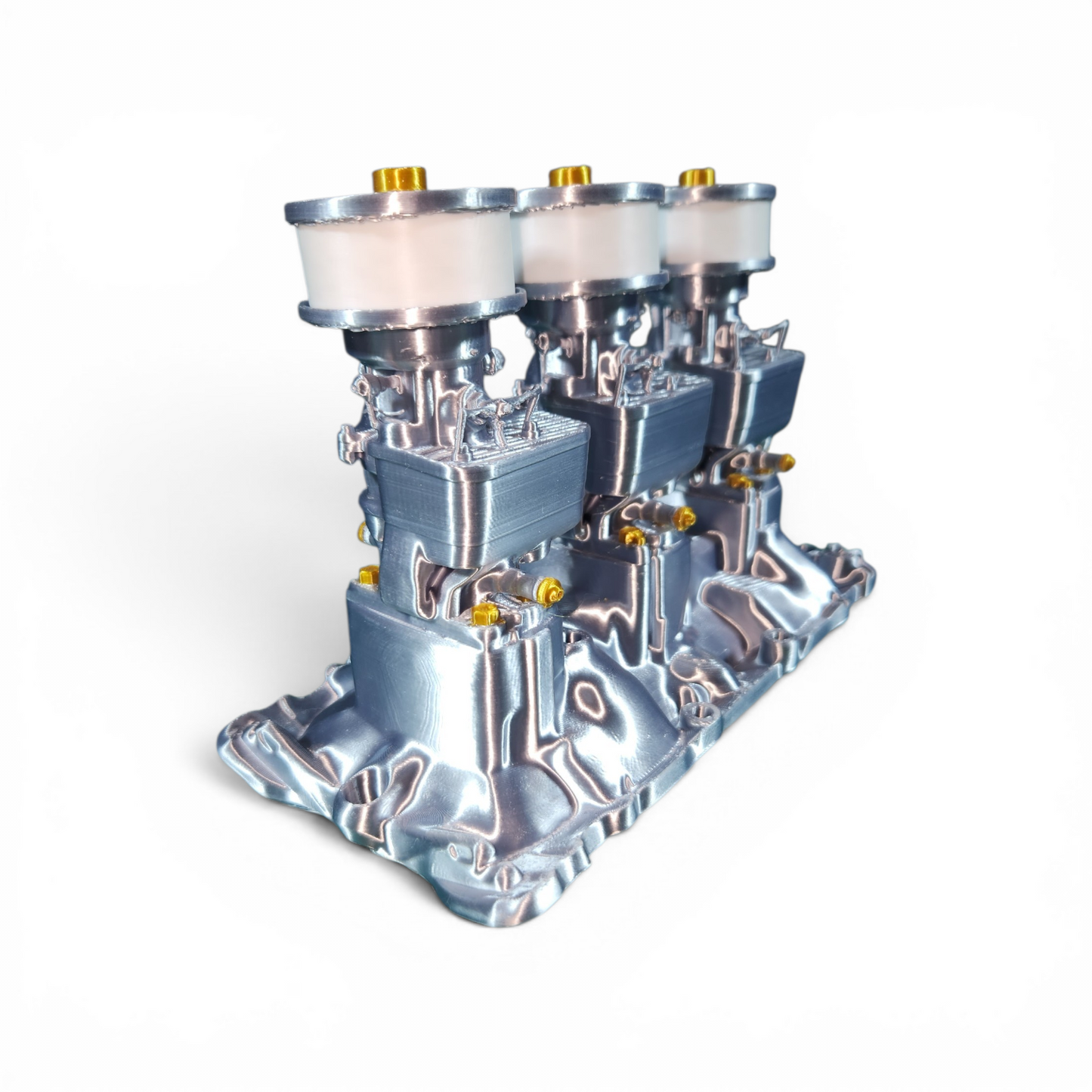 INTAKE MANIFOLD WITH ROUND AIR CLEANERS for pedal cars