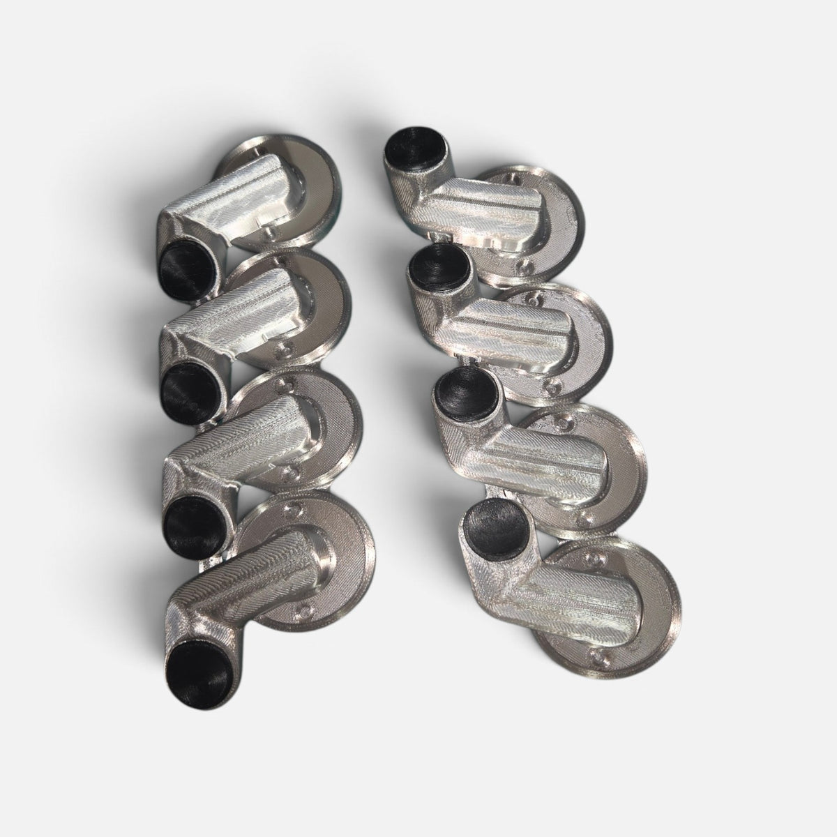 Pedal car short exhaust pipes