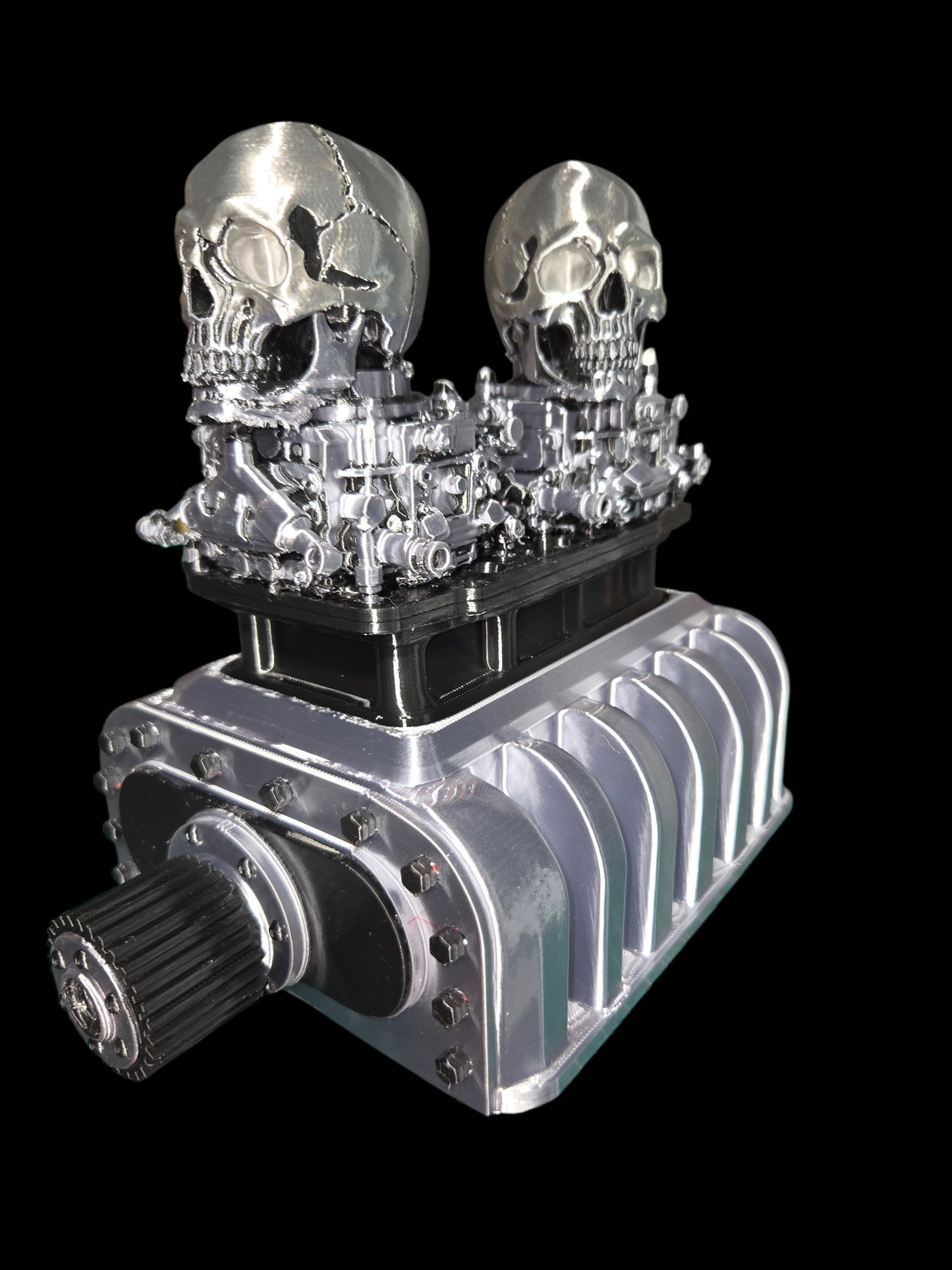 PAINTED SKULLS SUPERCHARGER
