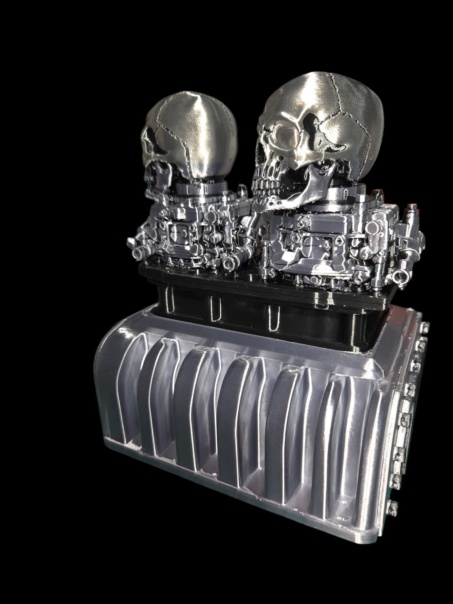 PAINTED SKULLS SUPERCHARGER