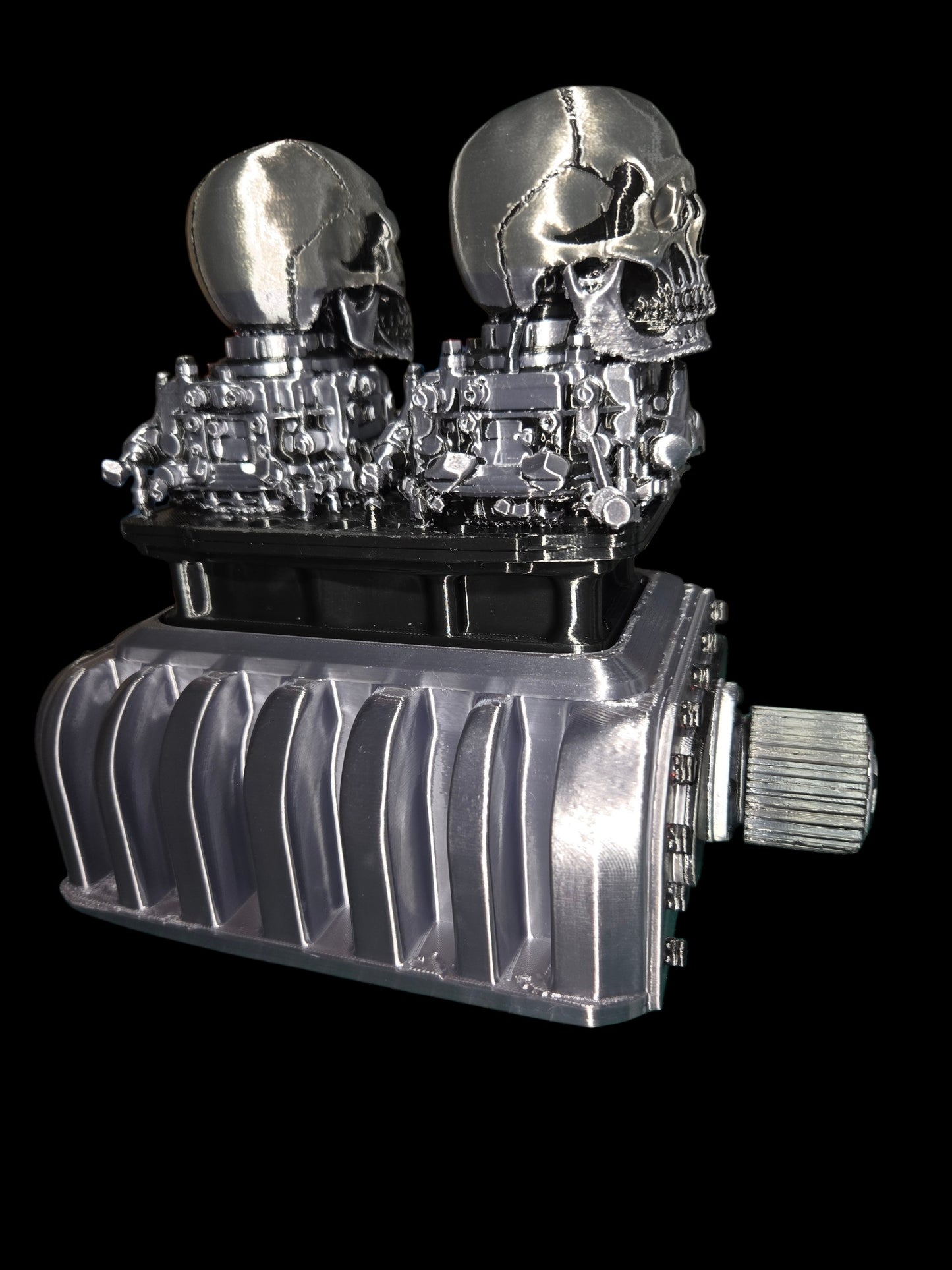 PAINTED SKULLS SUPERCHARGER
