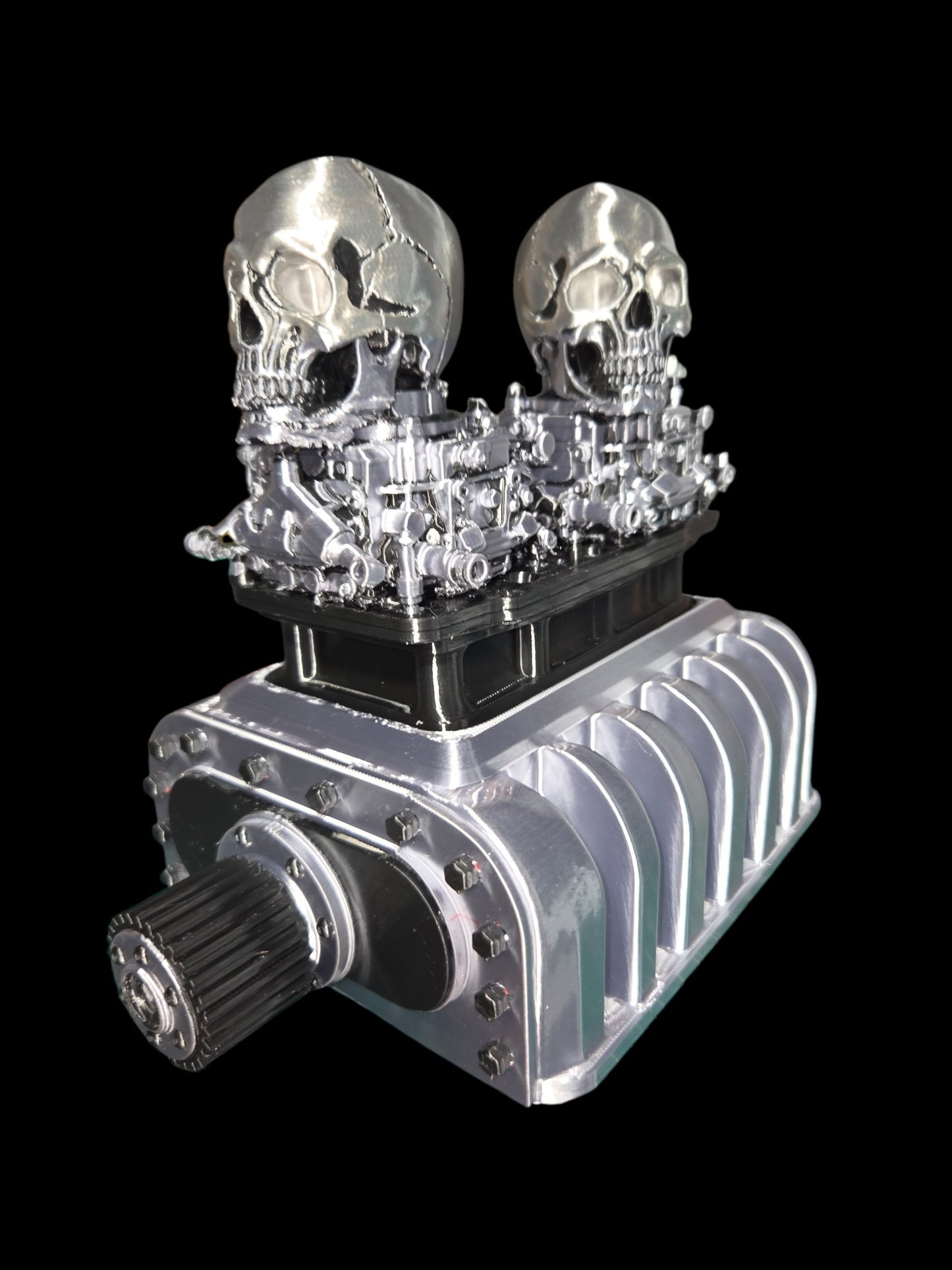 PAINTED SKULLS SUPERCHARGER